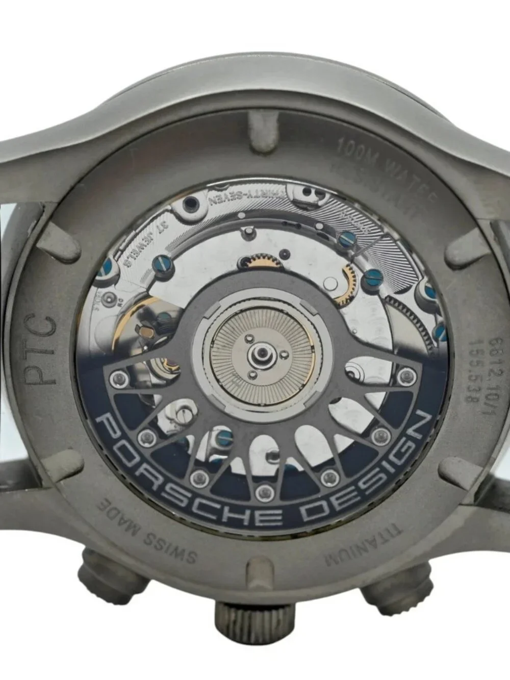 Porsche Design Dashboard 42mm Men's Auto Chrono Titanium Watch- Ref: 6612.10/1!